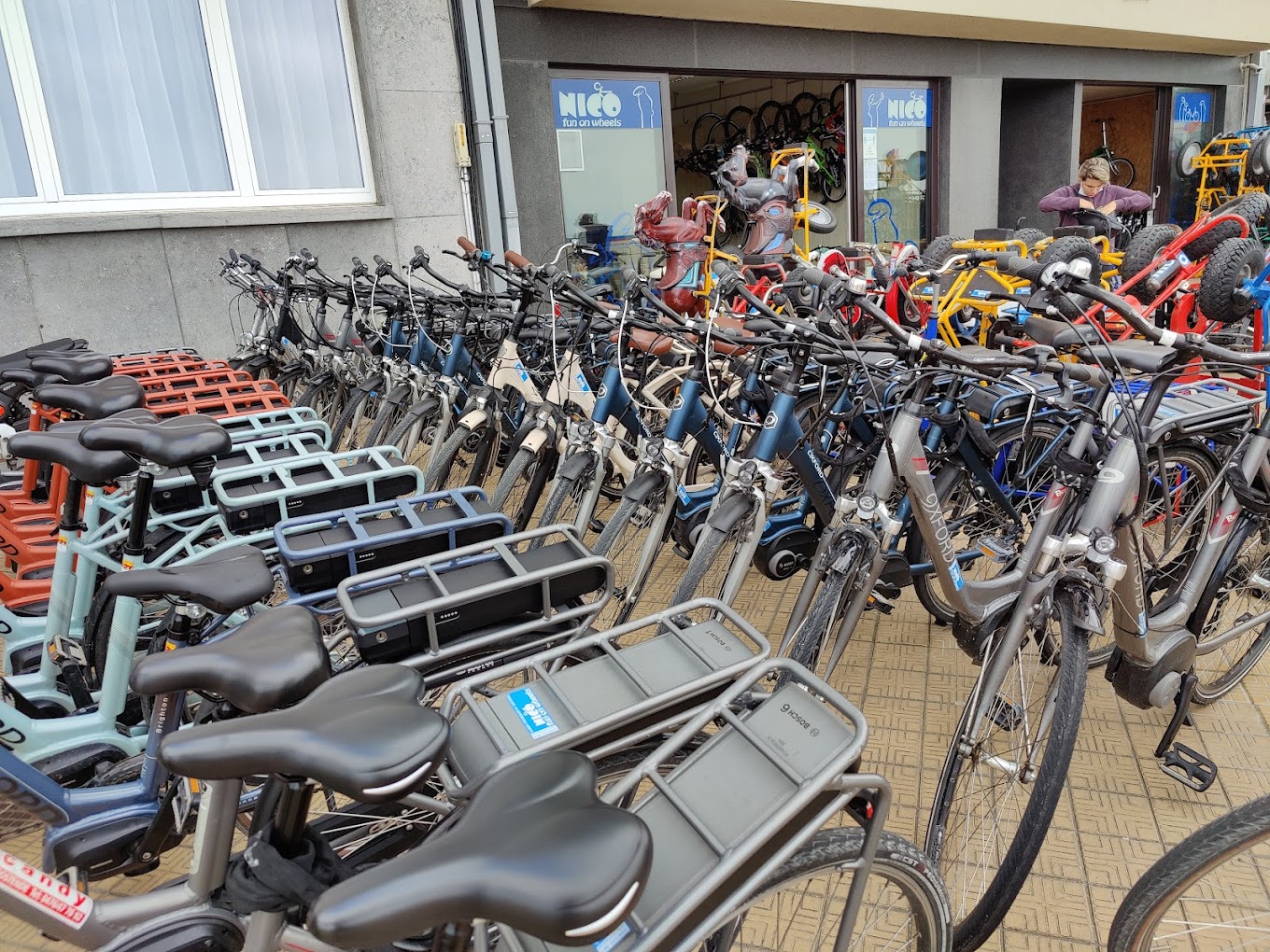 verhuur elektrische fietsen